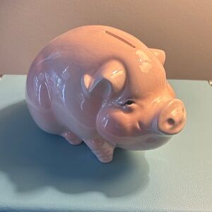 Adorable Pink Piggy Bank